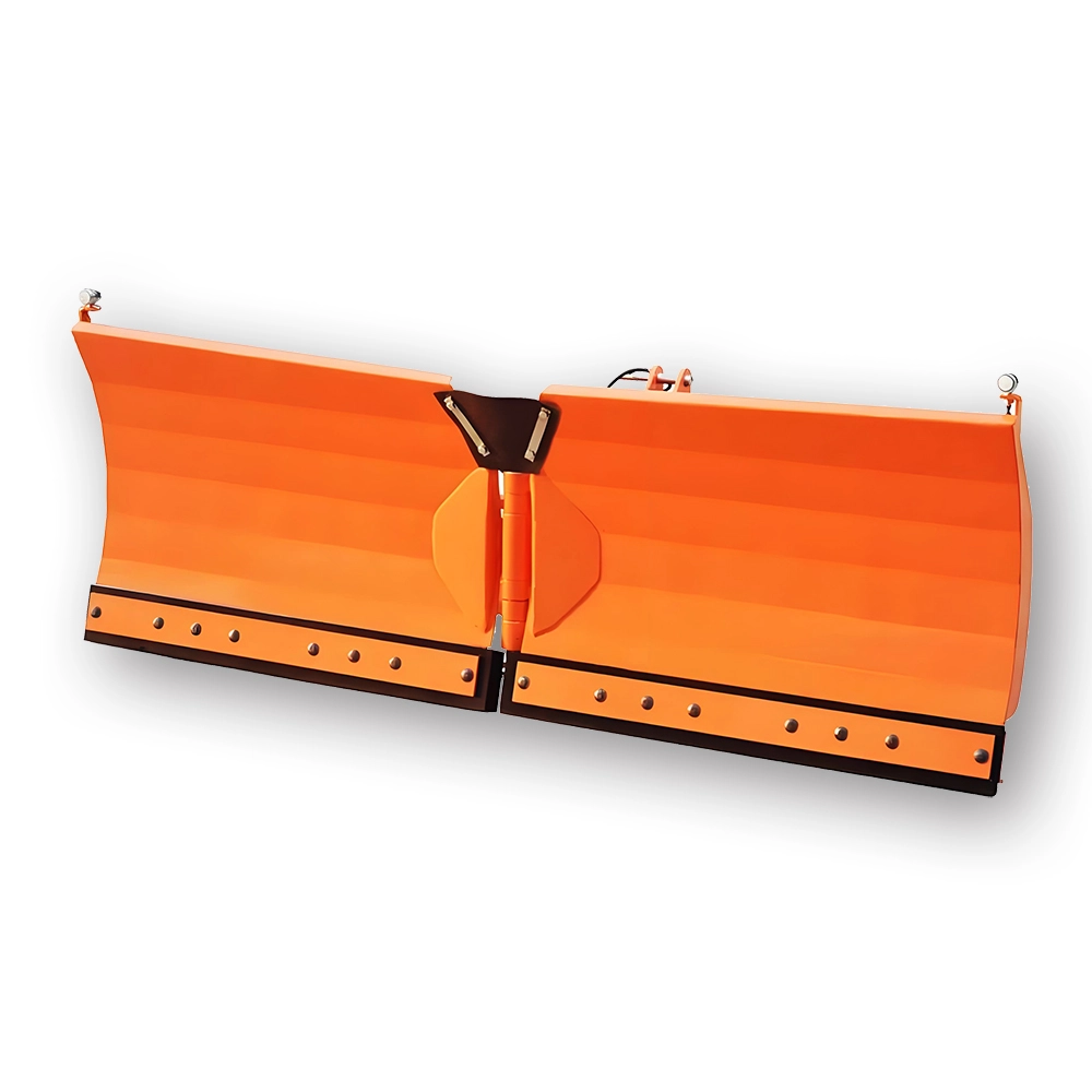 VMFC V-shaped snow plow, Tractor rear mo