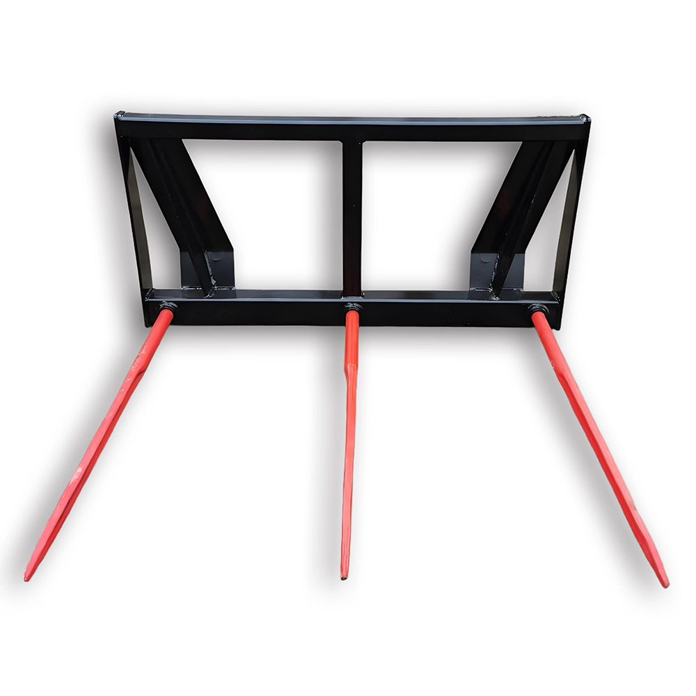 Front Loader Bale Forks, Euro Quick Hitch, SSP Quick Hitch, John Deere Quick Change Hitch.